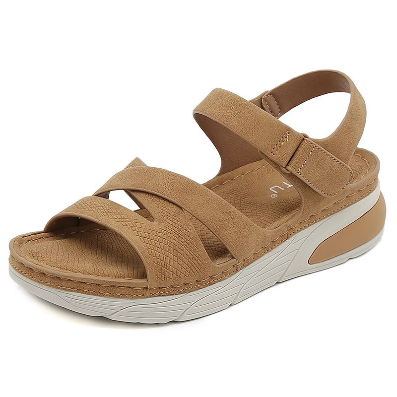 Sandália Ortopédica EVORÁ em couro - Suavidade e Estabilidade para seus pés - PROMOÇÃO VERÃO DE OFERTAS (45%OFF)