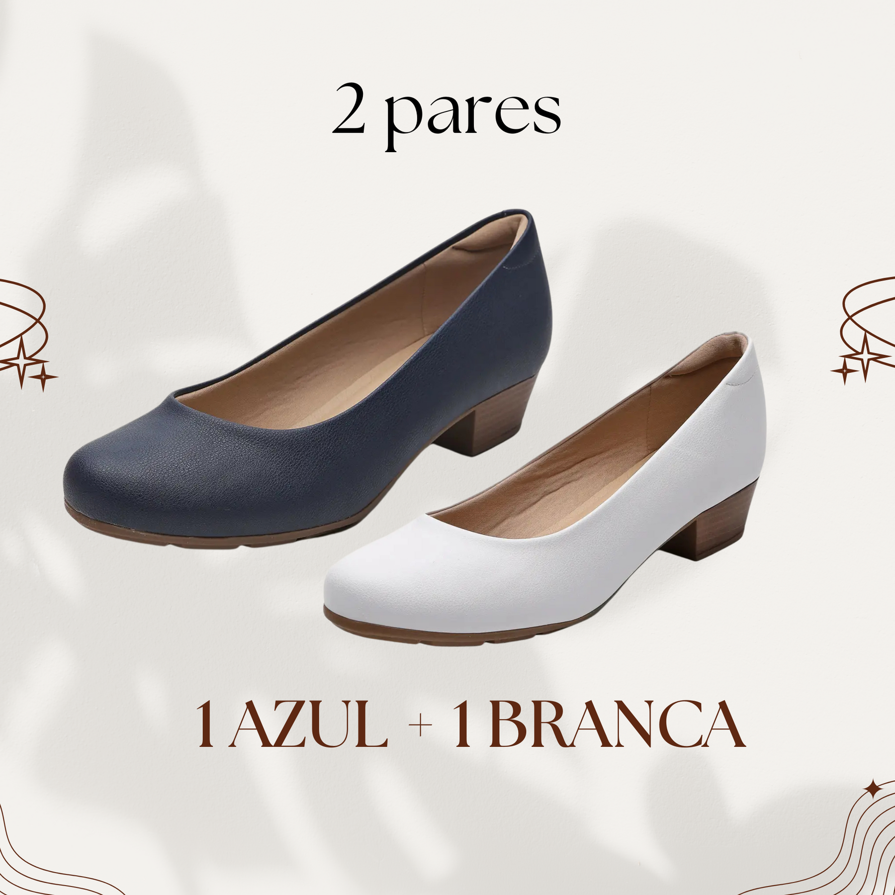 Sapatilha Ortopédica Amanda - A leveza e conforto que seus pés precisam! - (COMPRE 1 LEVE ) + BRINDE EXCLUSIVO!