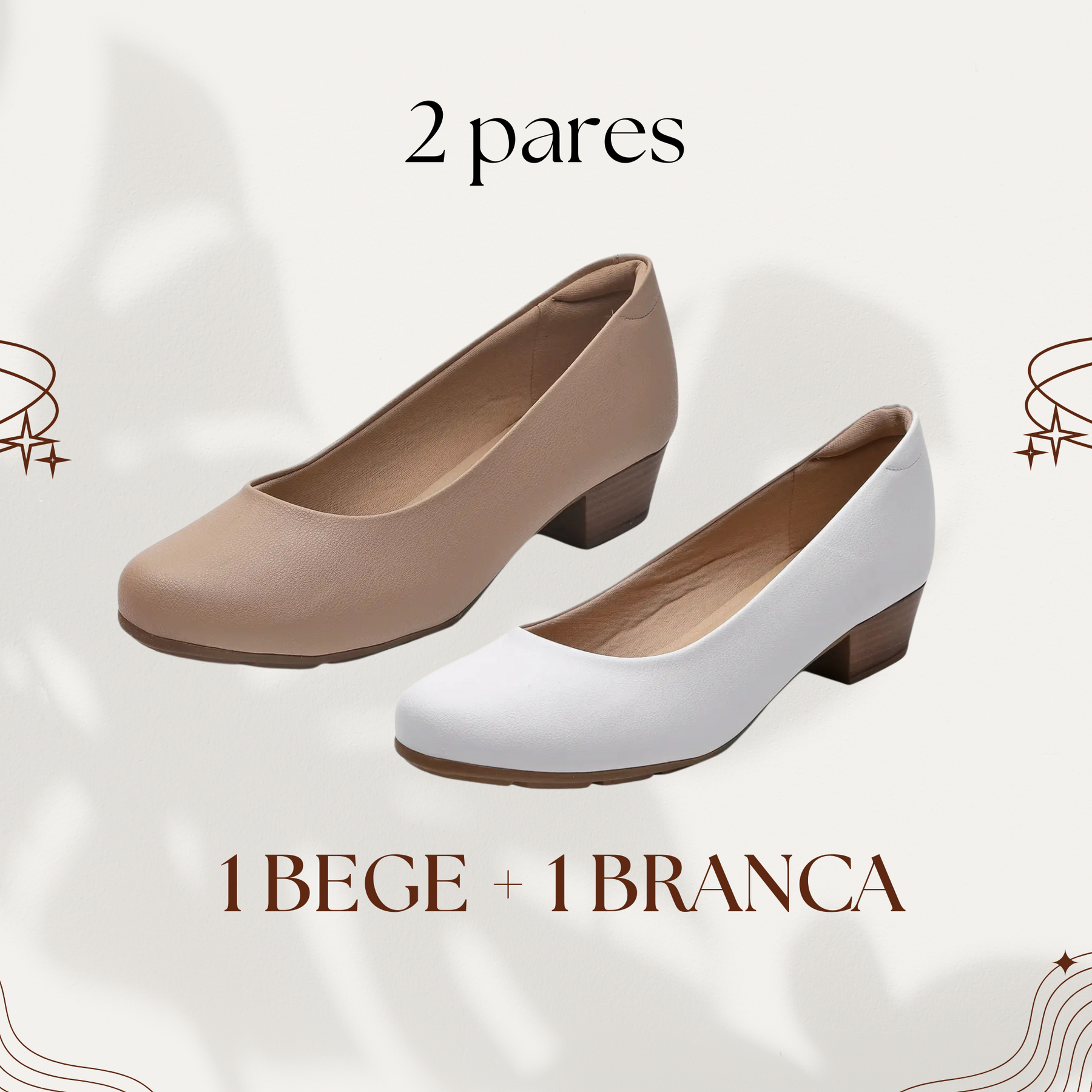 Sapatilha Ortopédica Amanda - A leveza e conforto que seus pés precisam! - (COMPRE 1 LEVE ) + BRINDE EXCLUSIVO!