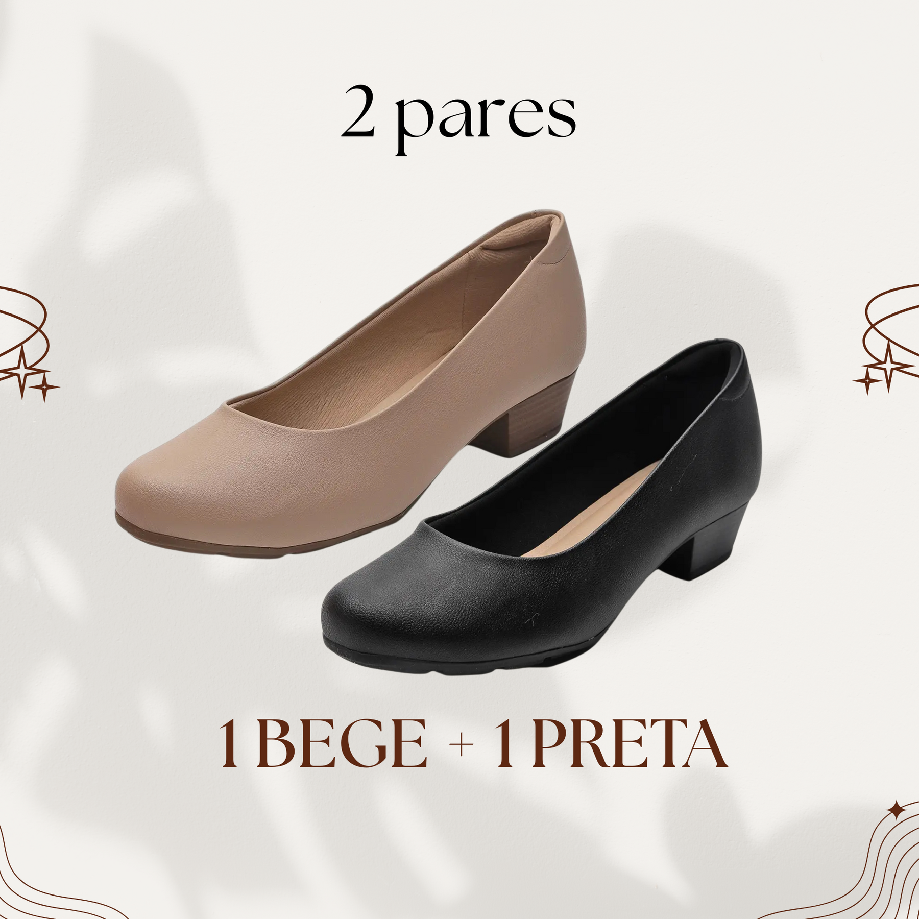 Sapatilha Ortopédica Amanda - A leveza e conforto que seus pés precisam! - (COMPRE 1 LEVE ) + BRINDE EXCLUSIVO!