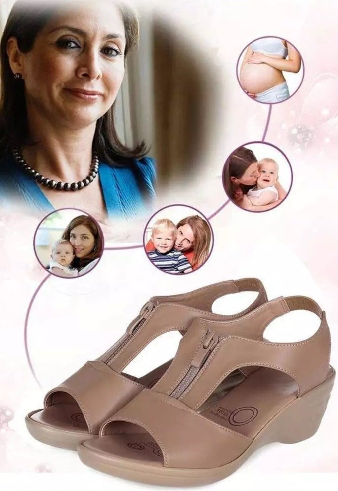 Sandália Feminina Ortopédica Confort Angelita - Seus pés saudáveis como nunca! - PROMOÇÃO VERÃO DE OFERTAS!