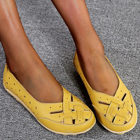 PROMOÇÃO VERÃO DE OFERTAS! (65%OFF) - O Mais Confortável, Leve e Bonito do Momento - Sapato Feminino Orto Flats