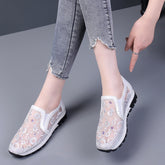 Tênis Ortopédico Feminino Casual Flor Soft - - A Solução ideal para acabar com suas dores! - PROMOÇÃO VERÃO DE OFERTAS!