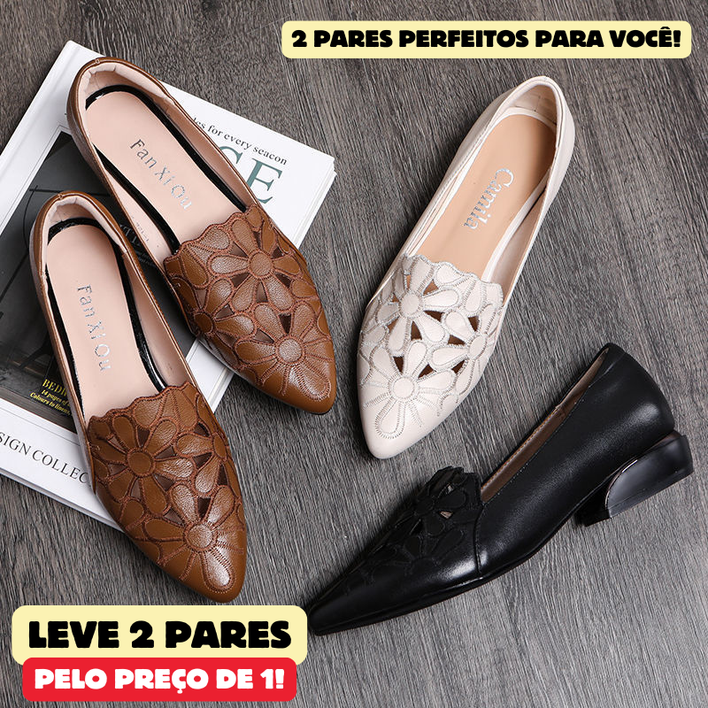 [LEVE 2 PAGUE 1] Sapatilha Mademoiselle Ortopédica - Acabe hoje com suas dores nos Pés - BRINDE EXCLUSIVO