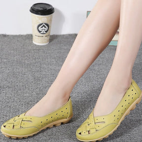 PROMOÇÃO VERÃO DE OFERTAS! (65%OFF) - O Mais Confortável, Leve e Bonito do Momento - Sapato Feminino Orto Flats